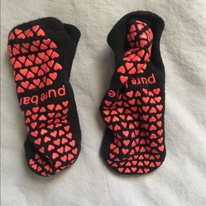 Black Pure Barre Socks